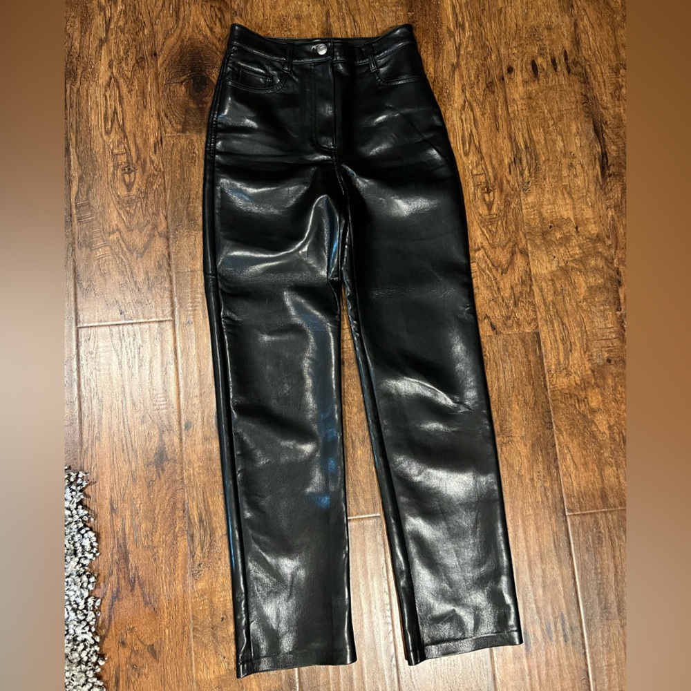 Aritzia Melina Leather Pants